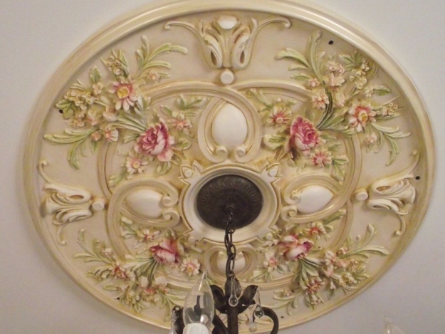 colorful medallions wall ceiling designs