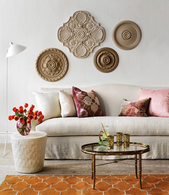 medallion arrangements home decorations