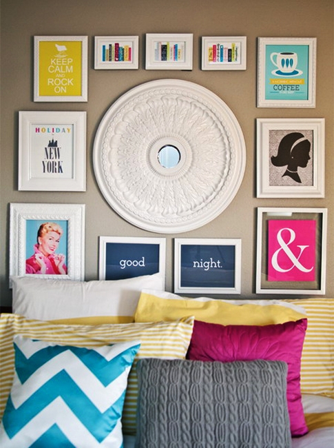 medallion arrangements home decorations