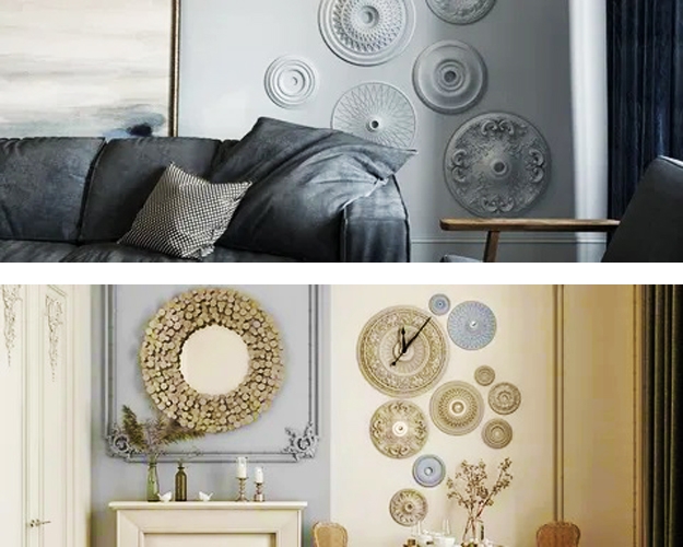 medallion arrangements home decorations