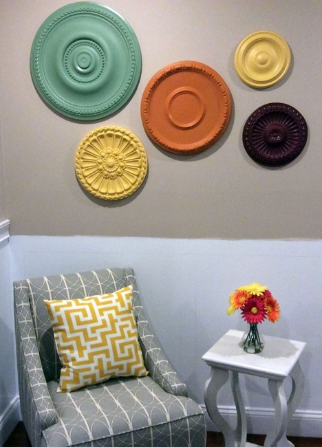 medallion arrangements home decorations
