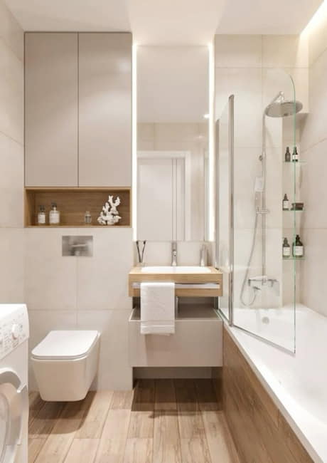 ergonomic bathroom design storage solutions