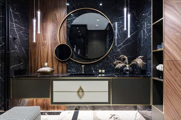 ergonomic bathroom design storage solutions