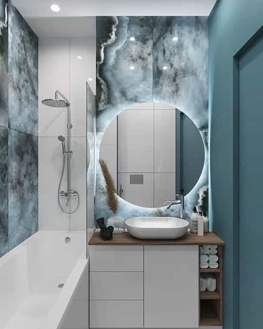 ergonomic bathroom design storage solutions