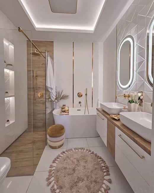 ergonomic bathroom design storage solutions