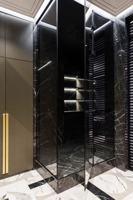 ergonomic bathroom design storage solutions