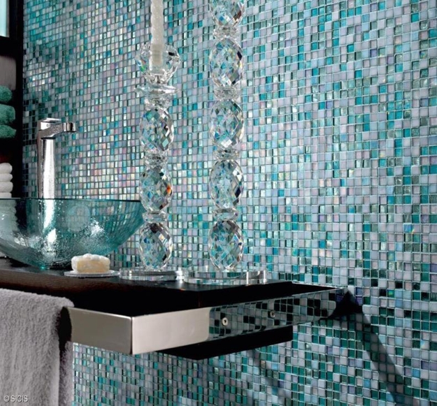 glass tiles modern bathroom design remodeling ideas