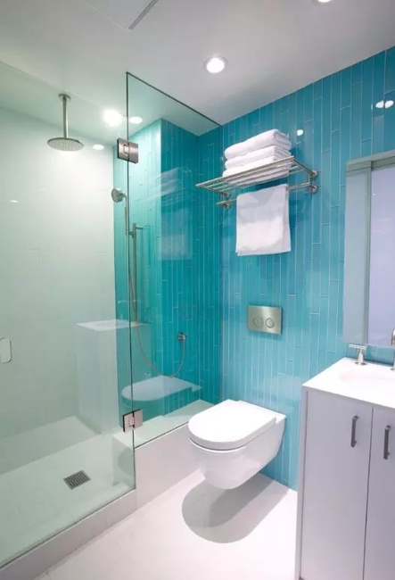 glass tiles modern bathroom design remodeling ideas