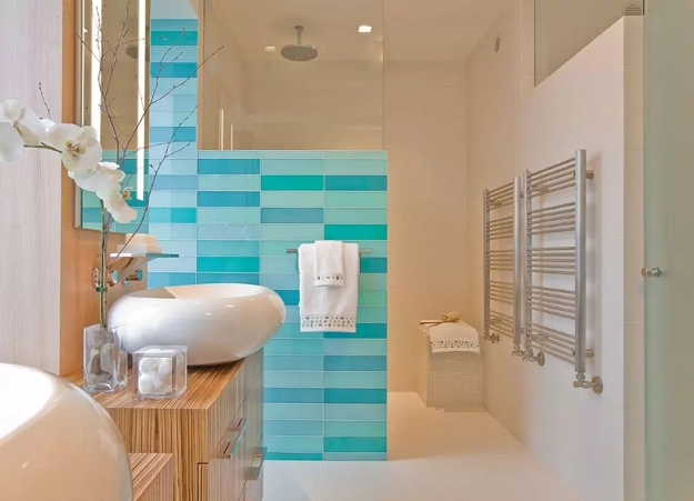 glass tiles modern bathroom design remodeling ideas