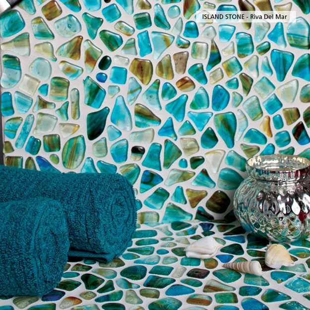contemporary creative glass tile designs