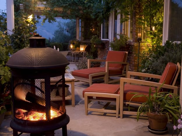 outdoor seating area backyard ideas