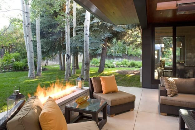 outdoor seating area backyard ideas