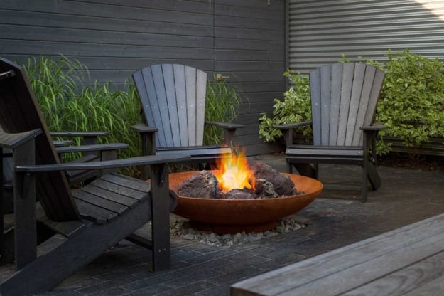 outdoor seating area backyard ideas
