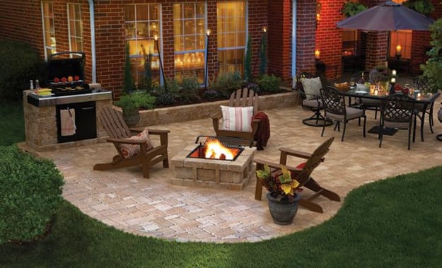 outdoor seating area backyard ideas