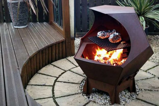 original metal fire pit