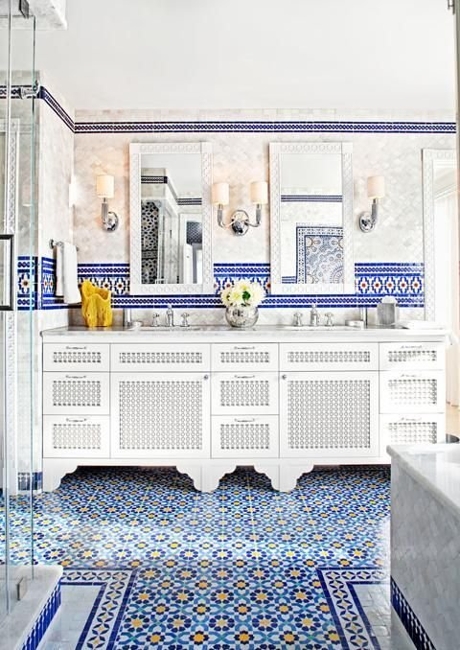 moroccan tile designs modern ideas