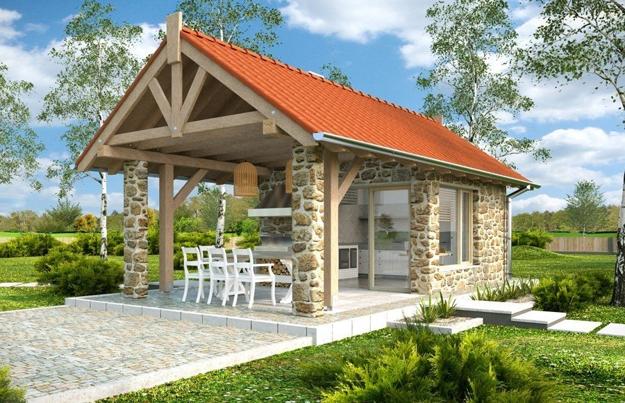 summer kitchens backyard designs