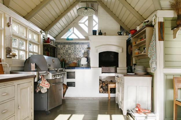 summer kitchens backyard designs