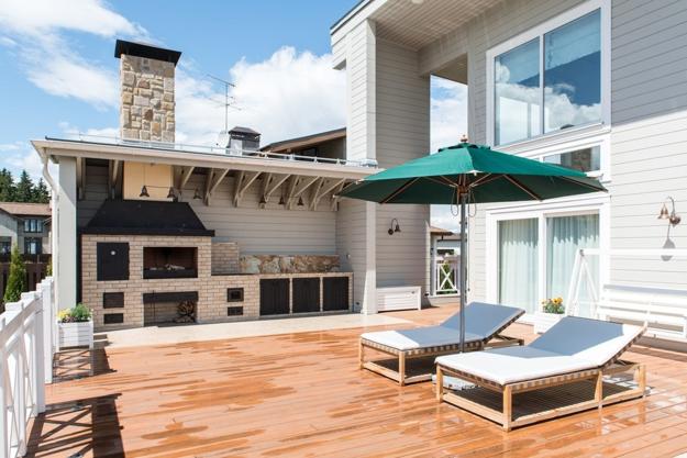 summer kitchens backyard designs