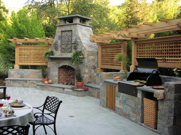 summer kitchens backyard designs