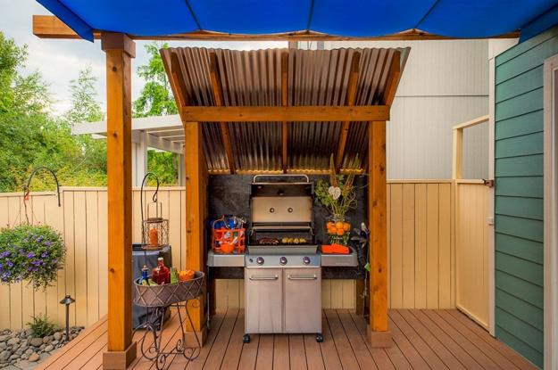 summer kitchens backyard designs
