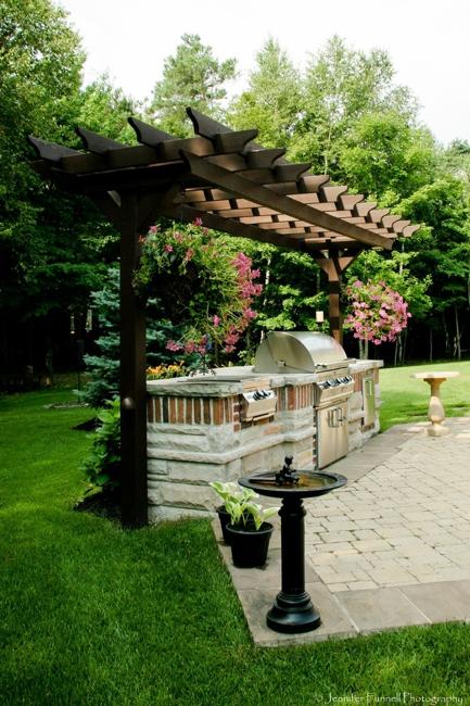 summer kitchens backyard designs