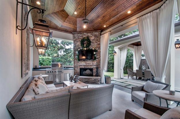 summer kitchens backyard designs