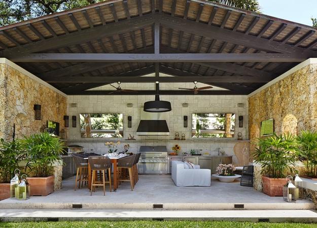 summer kitchens backyard designs