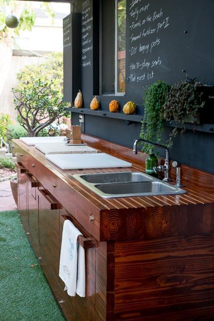 summer kitchens backyard designs