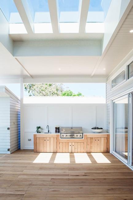 bright summer kitchen contemporary design