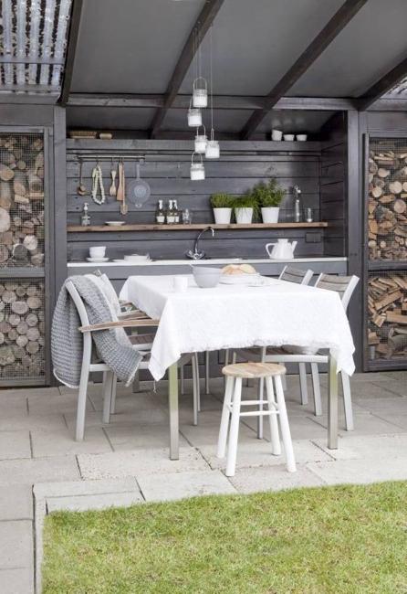 summer kitchens backyard designs