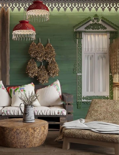 modern interior design russian style