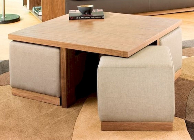 space saving ideas for small rooms transformer table designs