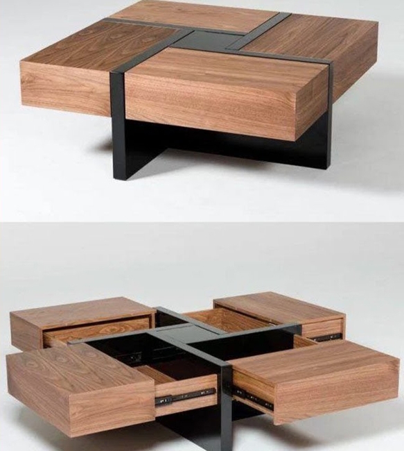 space saving ideas for small rooms transformer table designs