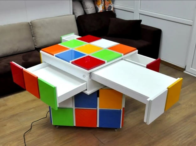 space saving ideas for small rooms transformer table designs