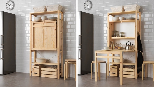 space saving ideas for small rooms transformer table designs
