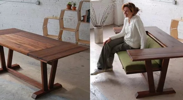space saving ideas for small rooms transformer table designs
