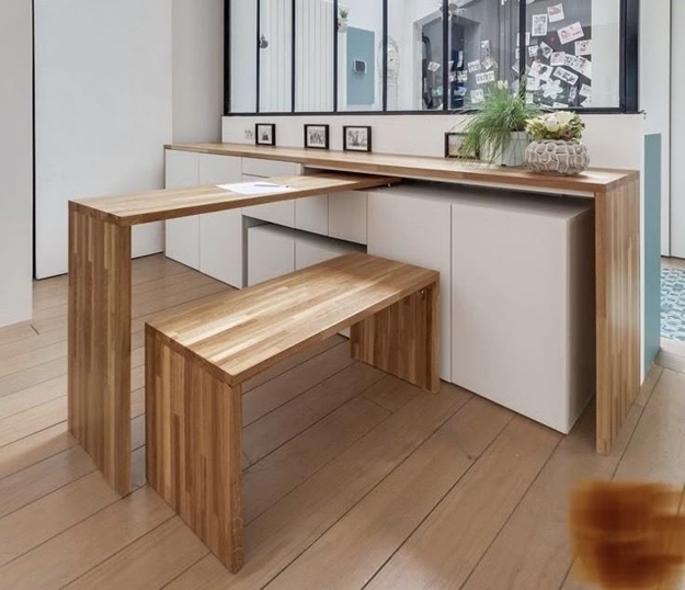 space saving ideas for small rooms transformer table designs