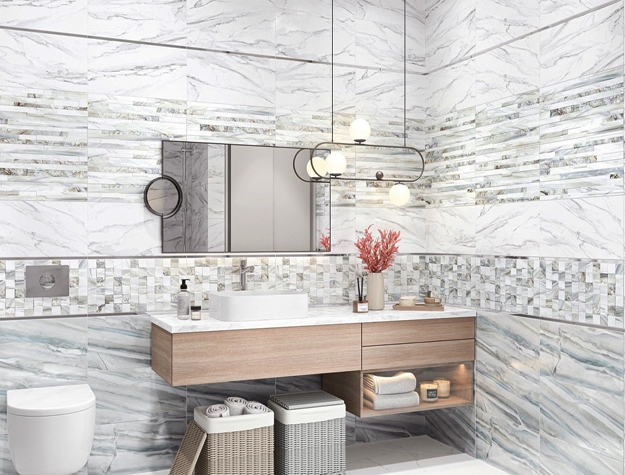 how to mix tile designs contemporary ideas