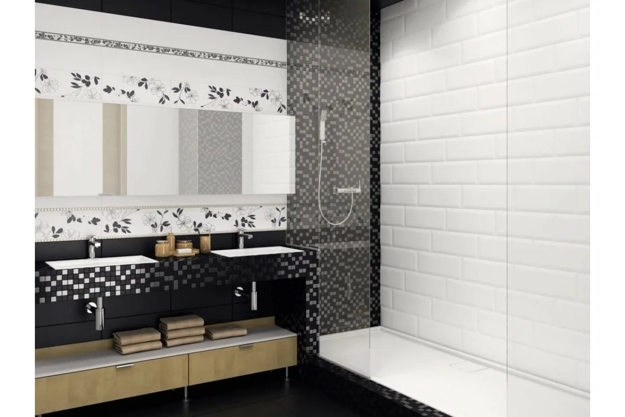 how to mix tile designs contemporary ideas