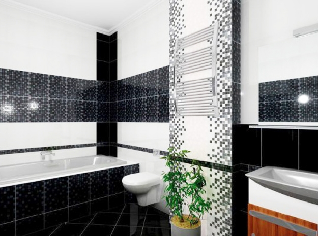 how to mix tile designs contemporary ideas