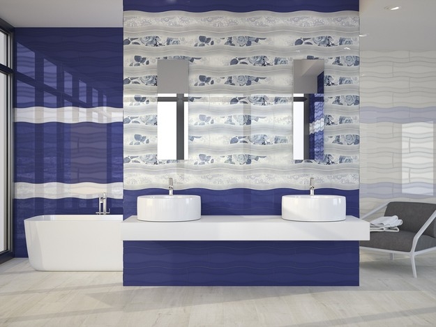 how to mix tile designs contemporary ideas