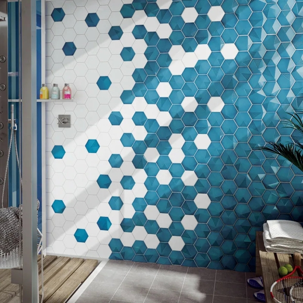 how to mix tile designs contemporary ideas