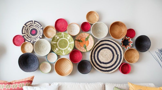 plate arrangements wall decoration