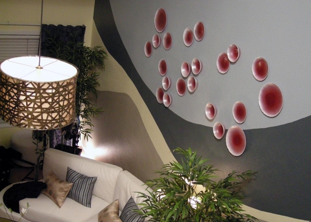 plate arrangements wall decoration