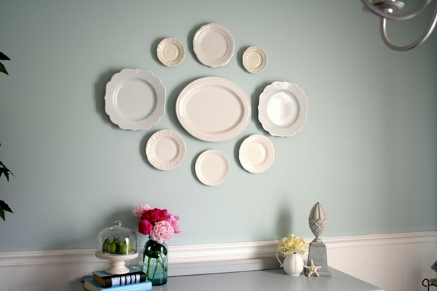 plate arrangements wall decoration