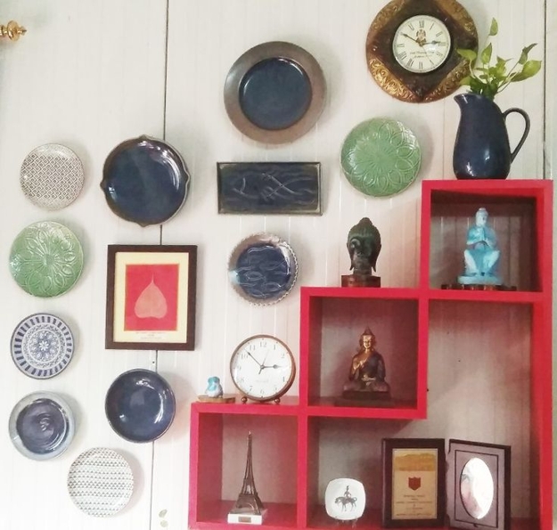 plate arrangements wall decoration