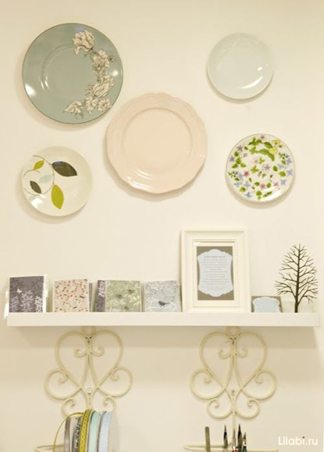 plate arrangements wall decoration
