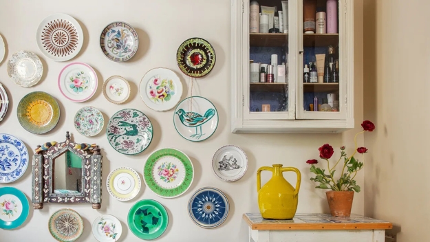 plate arrangements wall decoration