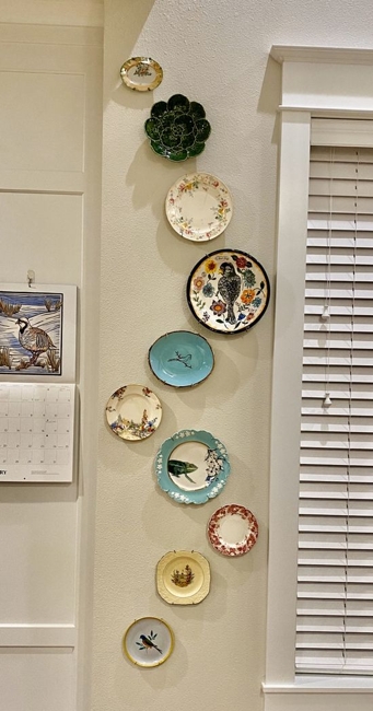 plate arrangements wall decoration